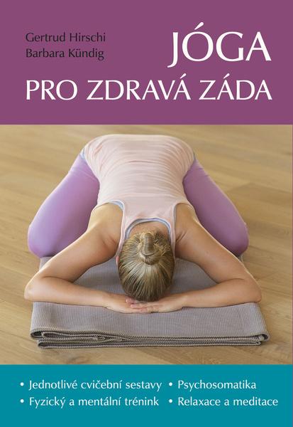 Jóga pro zdravá záda - Gertrud Hirschi - 9788088395102
