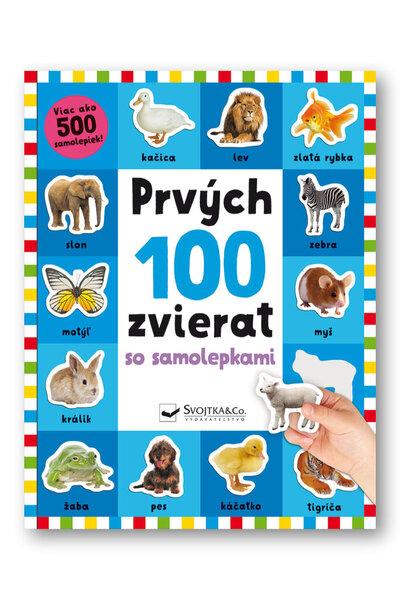 Faria, Kimberley; Newton, Robyn; Ward, Kate - Prvých 100 zvierat so samolepkami - 9788056708453