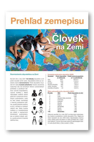 Človek na Zemi Prehľad zemepisu - 9788056706923
