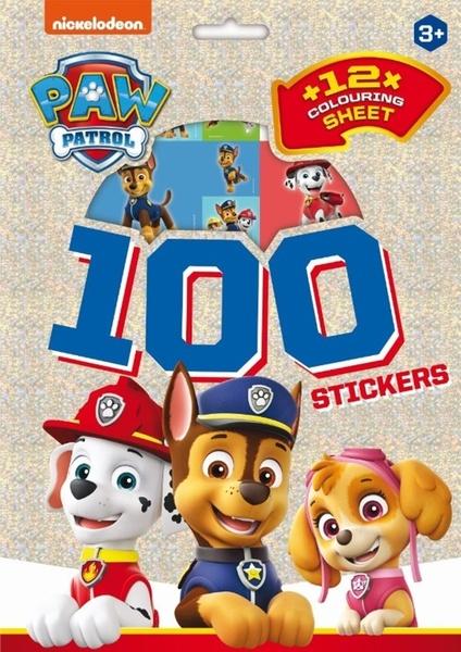 100 samolepek/ Tlapková patrola