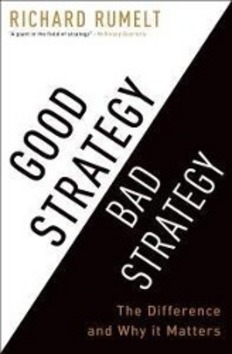 Good Strategy Bad Strategy - 0307886239