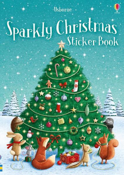 Little Sparkly Christmas Sticker Book - 1474953743