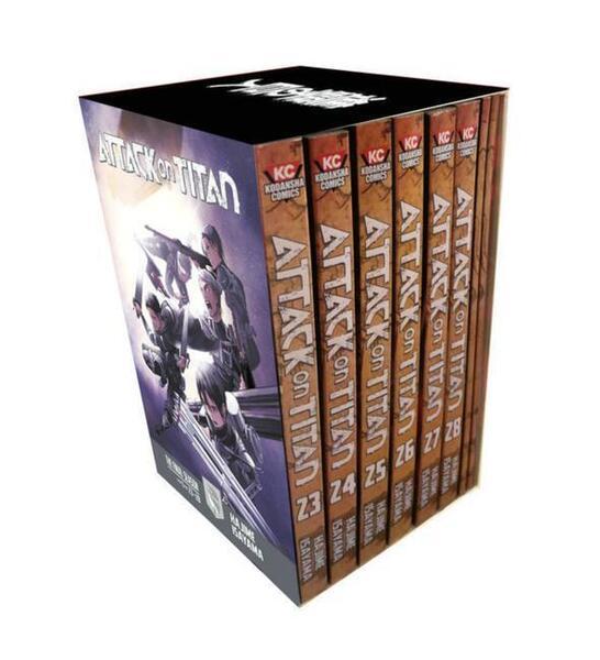 Attack on Titan The Final Season Part 1 Manga Box Set - 1646513843