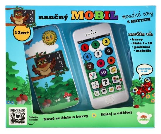 TEDDIES Dětský mobil moudré sovy s krytem - et00180002