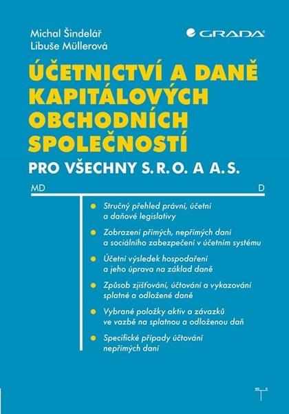 Účetnictví a daně kapitálových obchodních společností - Libuše Mullerová - 9788027134595