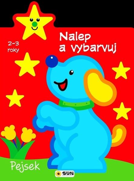 Nalep a vybarvuj - Pejsek- 2-3 roky