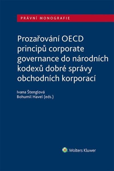 Prozařování OECD principů corporate governance - 9788076763265