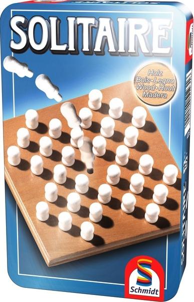 SCHMIDT Hra Solitaire v plechové krabičce - 51231