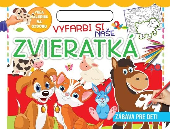 Vyfarbi si naše zvieratká - 9788084443890