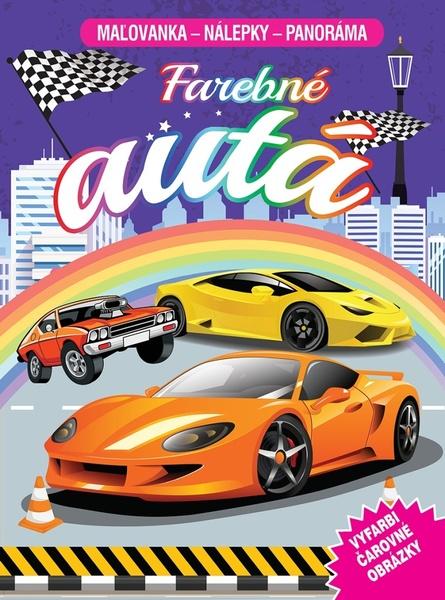 Farebné autá panoráma - 9788084443814