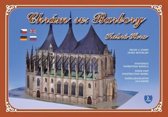Chrám sv. Barbory Kutná Hora (Stavebnice papírového modelu)