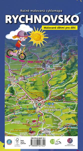 Ručně malovaná cyklomapa Rychnovsko - 9788088427322