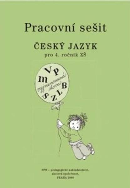 Pracovní sešit Český jazyk pro 4. ročník ZŠ - 9788072356522