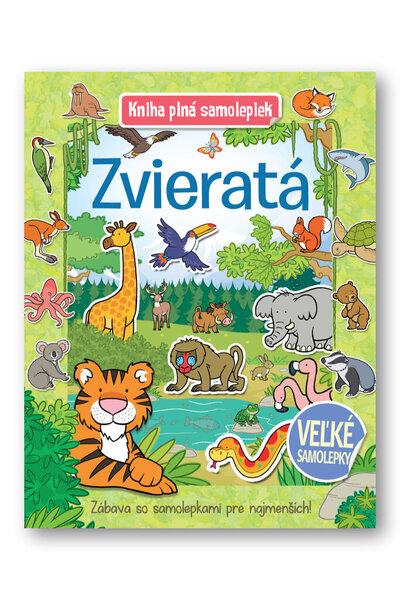 Kniha plná samolepiek Zvieratá - 9788056709764