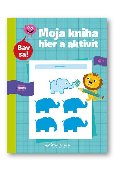 Moja kniha hier a aktivít 4+ - 9788056710203