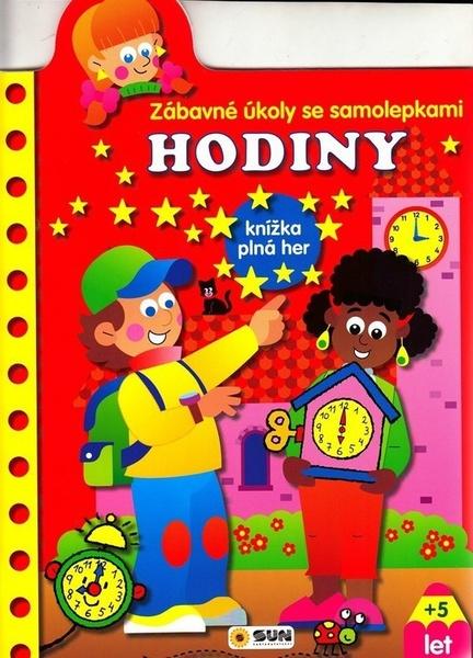Zábavné úkoly se samolepkami-Hodiny - 9788076870048