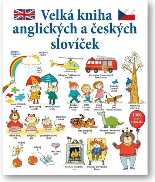 Velká kniha anglických a českých slovíček - 9788025628652