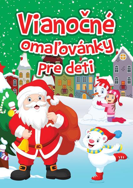 Vianočné omaľovánky pre deti - 9788084444897