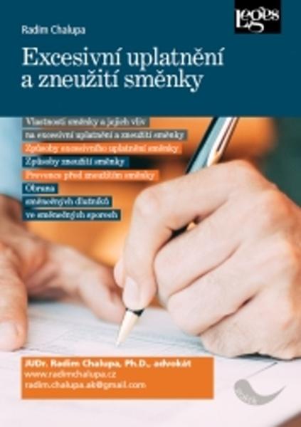 Expresivní uplatnění a zneužití směnky - 9788075026279