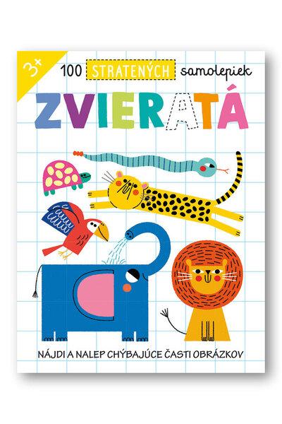 100 stratených samolepiek Zvieratá - 9788056710753