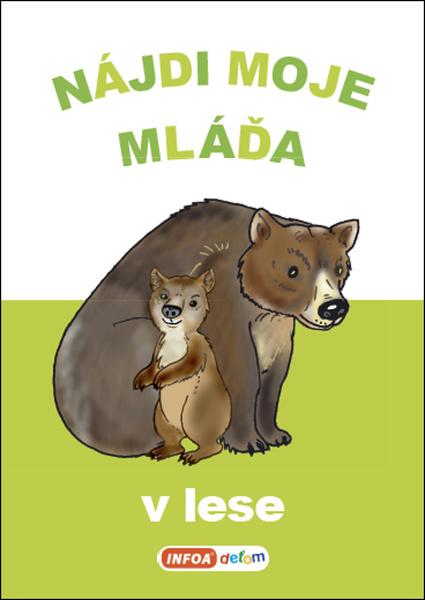 Nájdi moje mláďa V lese - 9788075479181