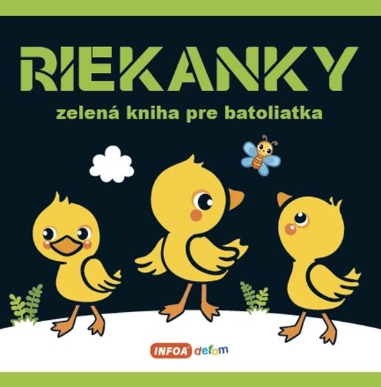 Riekanky Zelená kniha pre batoliatka - 9788075479396