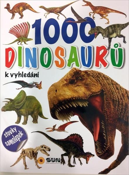 1000 dinosaurů se samolepkami - 9788076871069
