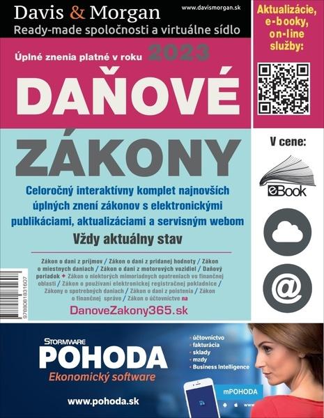 Daňové zákony 2023 - 9788081831607