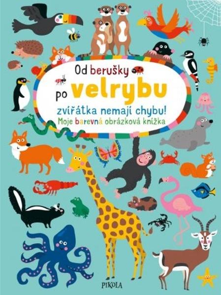 Od berušky po velrybu zvířátka nemají chybu! Moje barevná obrázková knížka - Nastja Holtfreterová - 9788024284682