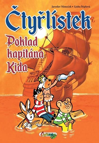 Čtyřlístek Poklad kapitána Kida - 9788087849651