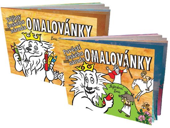 Omalovánky Dějiny a Pověsti českého národa - 9788087003633