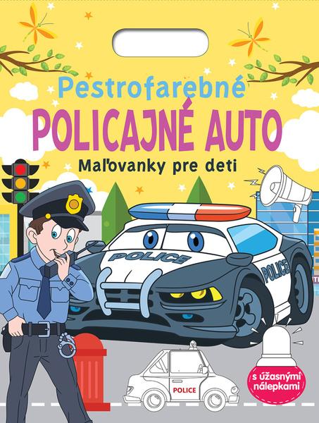 Pestrofarebné policajné auto - 9788084445252
