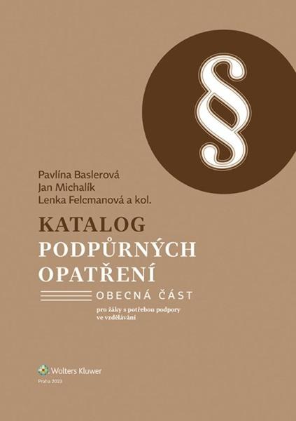 Katalog podpůrných opatření Obecná část - 9788076766334