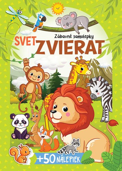 Svet zvierat Zábavné samolepky - 9788084445818