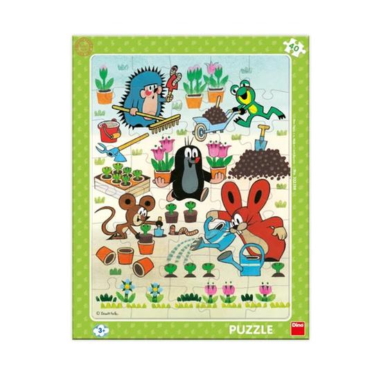 DINO Puzzle Krtek zahradníkem 40 dílků - DI322288