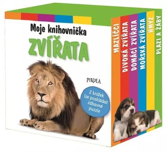 BOX Moje knihovnička Zvířata - 9788024285238