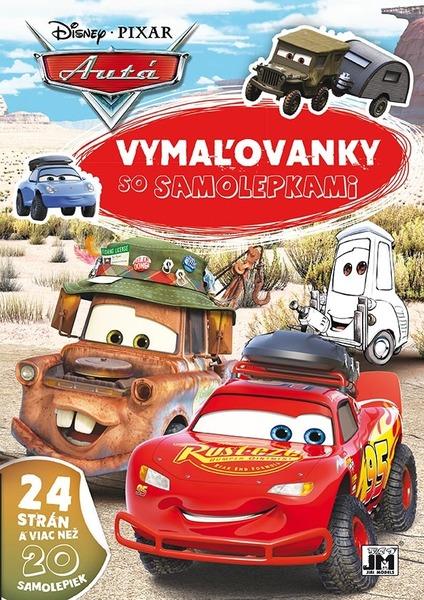 Omalovánka A4+ CARS se samolepkami