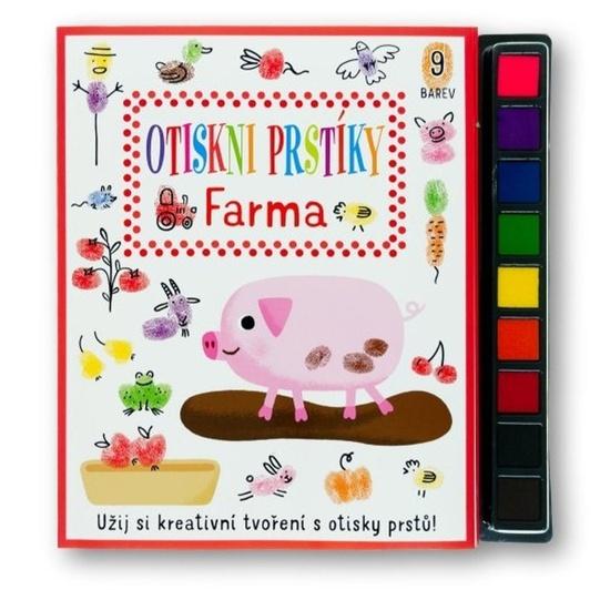 Otiskni prstíky Farma - 9788025633953