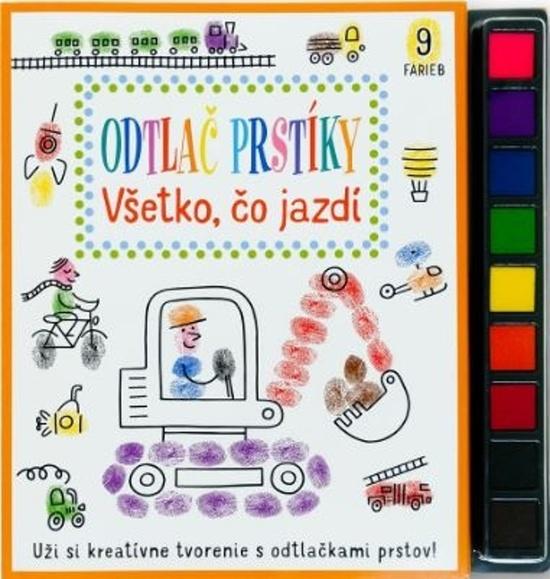 Odtlač prštíky Všetko, čo jazdí - 9788056711330