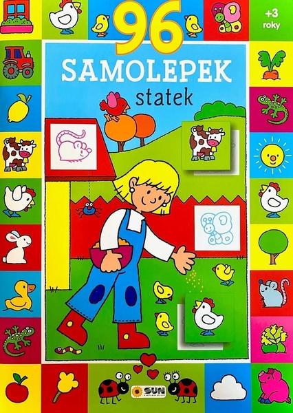 96 samolepek statek - 9788076871168
