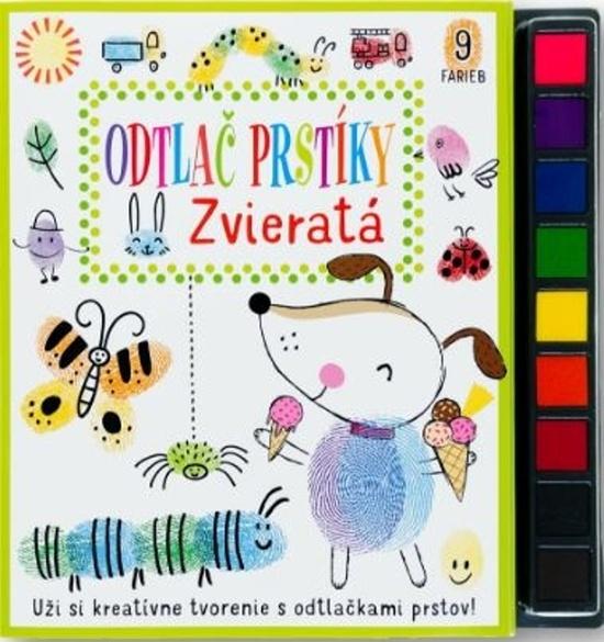 Odtlač prstíky Zvieratá - 9788056711347