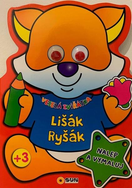 Lišák Ryšák Veselá zvířátka - 9788076870611