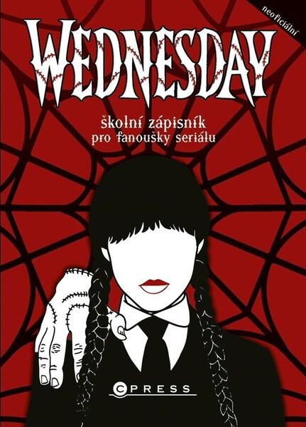 Wednesday Školní zápisník pro fanoušky seriálu - 9788026448532