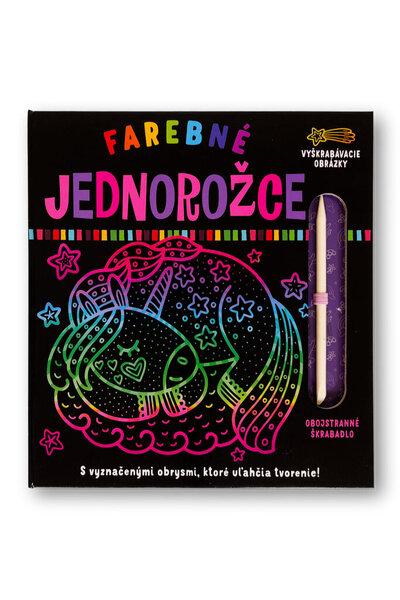 Farebné jednorožce Vyškrabovacie obrázky - 9788056711200