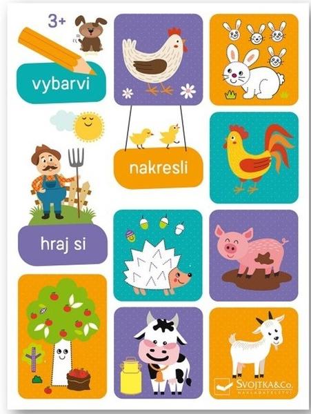 Vybarvi, nakresli, hraj si 3+ - 9788025634424