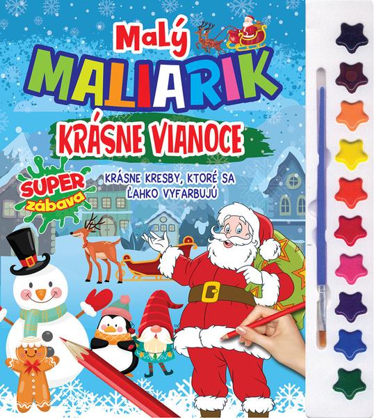 Malý maliarik Krásne Vianoce - 9788084445221