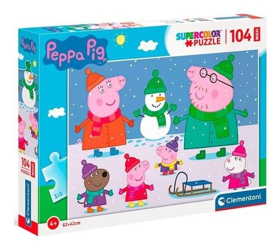 Clementoni MAXI Prasátko Peppa 23752 104 dílků