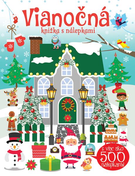 Vianočná knižka s nálepkami - 9788084446198