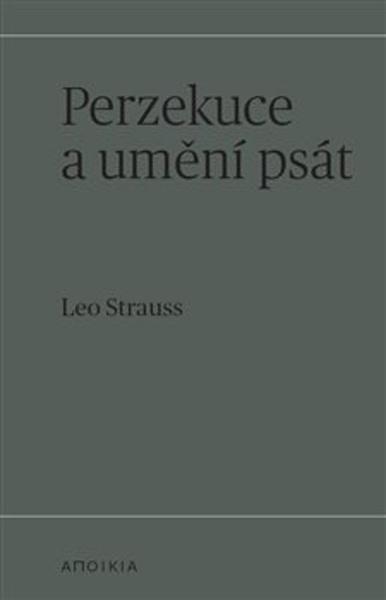 Perzekuce a umění psát - 9788087054765