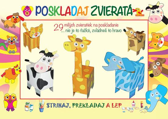 Poskladaj zvieratá - 9788084446709